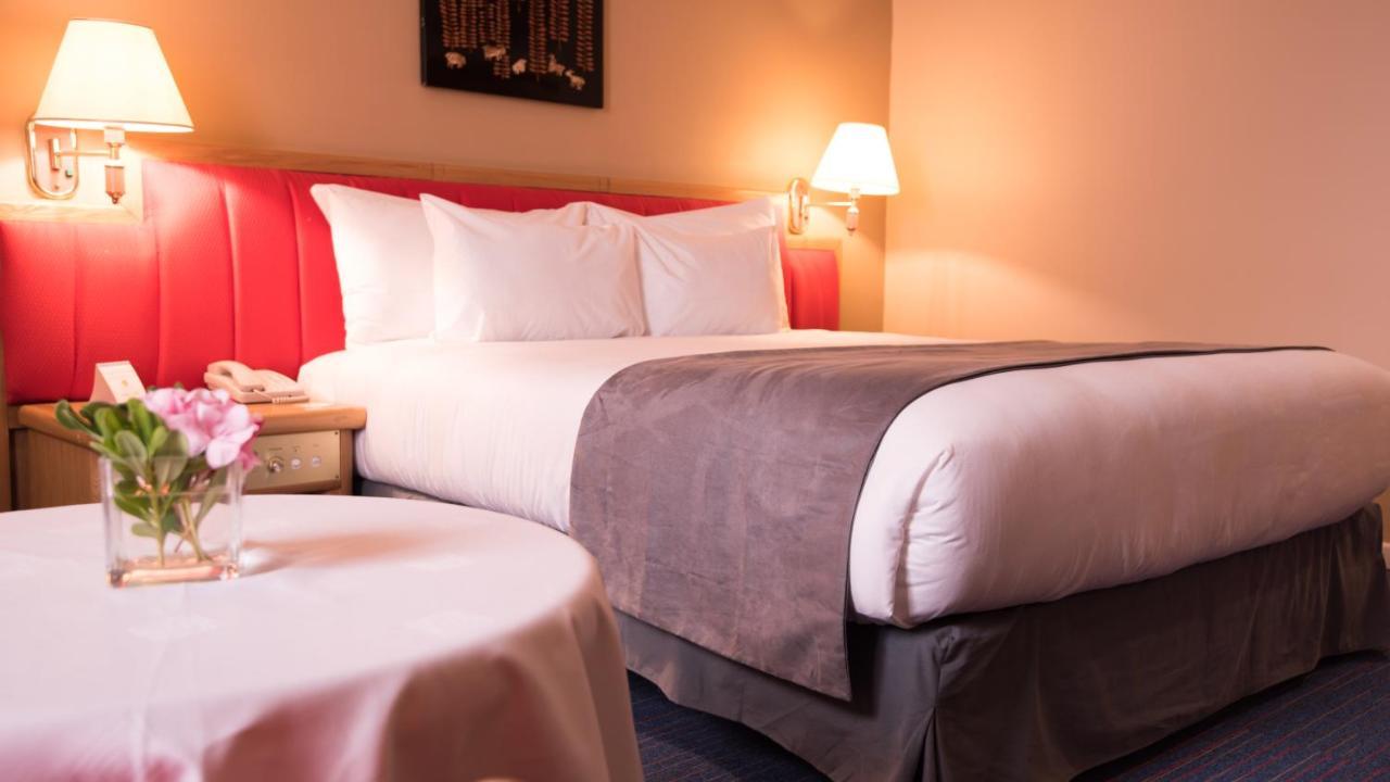 Hotel Mercure Alger Aéroport Dar el Beïda Esterno foto A bed with a bed runner
